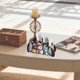 JISHSHAY Christmas Diamond Painting Remote Control Holder Snowman Diamond Art Remote Holder Xmas Gem Art Organizer Box Gem Painting Organizer Case Embroidery Mosaic Kits for Adults Storage Case JISHSHAY