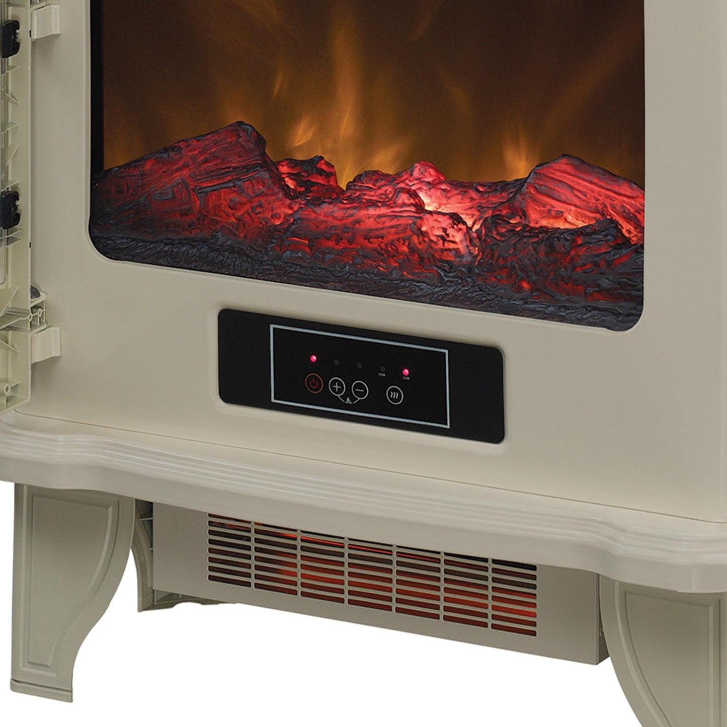 duraflame® Infrared Quartz Electric Fireplace Stove Heater, Cream