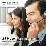 LKTART 31.5'' Natural Coffee Table Modern Handcraft Drum Round Circle Wooden Solid Wood Veneer Tea Table for for Living Room Apartment (Hidden Storage) LKTART