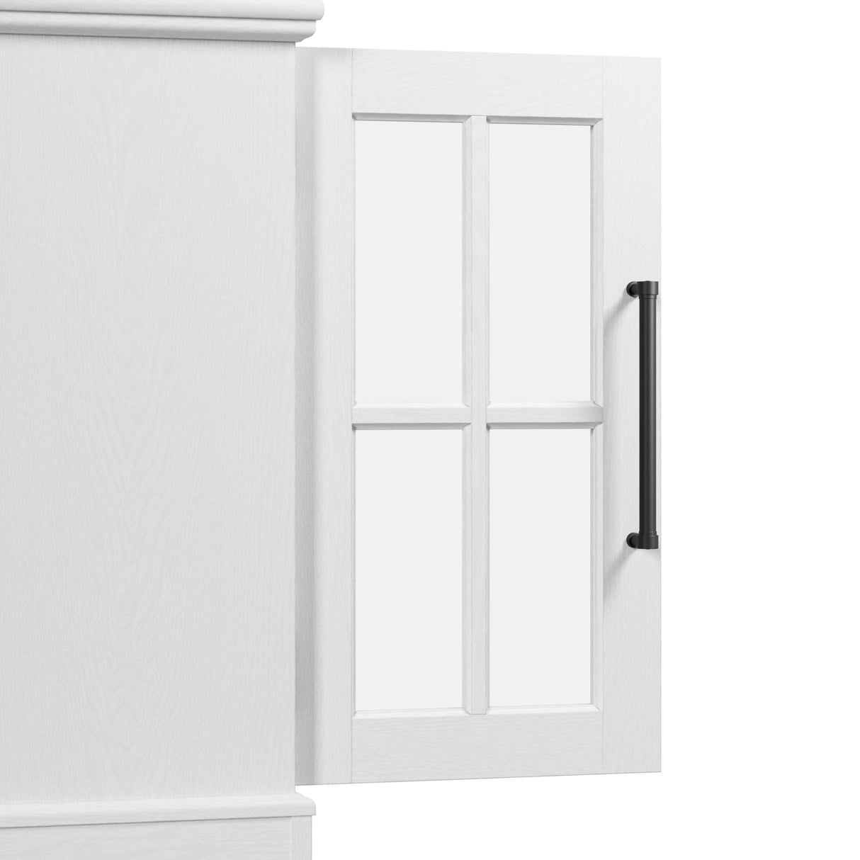 Bush Furniture Westbrook 60W L Shaped Desk with Hutch and Storage in White Ash | Farmhouse Table Workstation for Personal Home Office Workspace Bush Business Furniture