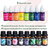 Soap Making Kit for Adults and Kids - Soap Making Supplies with Soap Melter, 5 lb Melt & Pour Soap Base, Soap Loaf Molds, Cutting Box, Silicone Molds, Essential Oil & Fragrances Beginner DIY Kits haclum