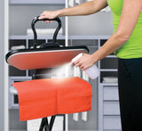 Steamfast SF-623 Mid-Size Steam Press with Multiple Fabric Settings and Steam Burst Function, Black, 20.47" L x 17.16" W x 6.73" H Steamfast