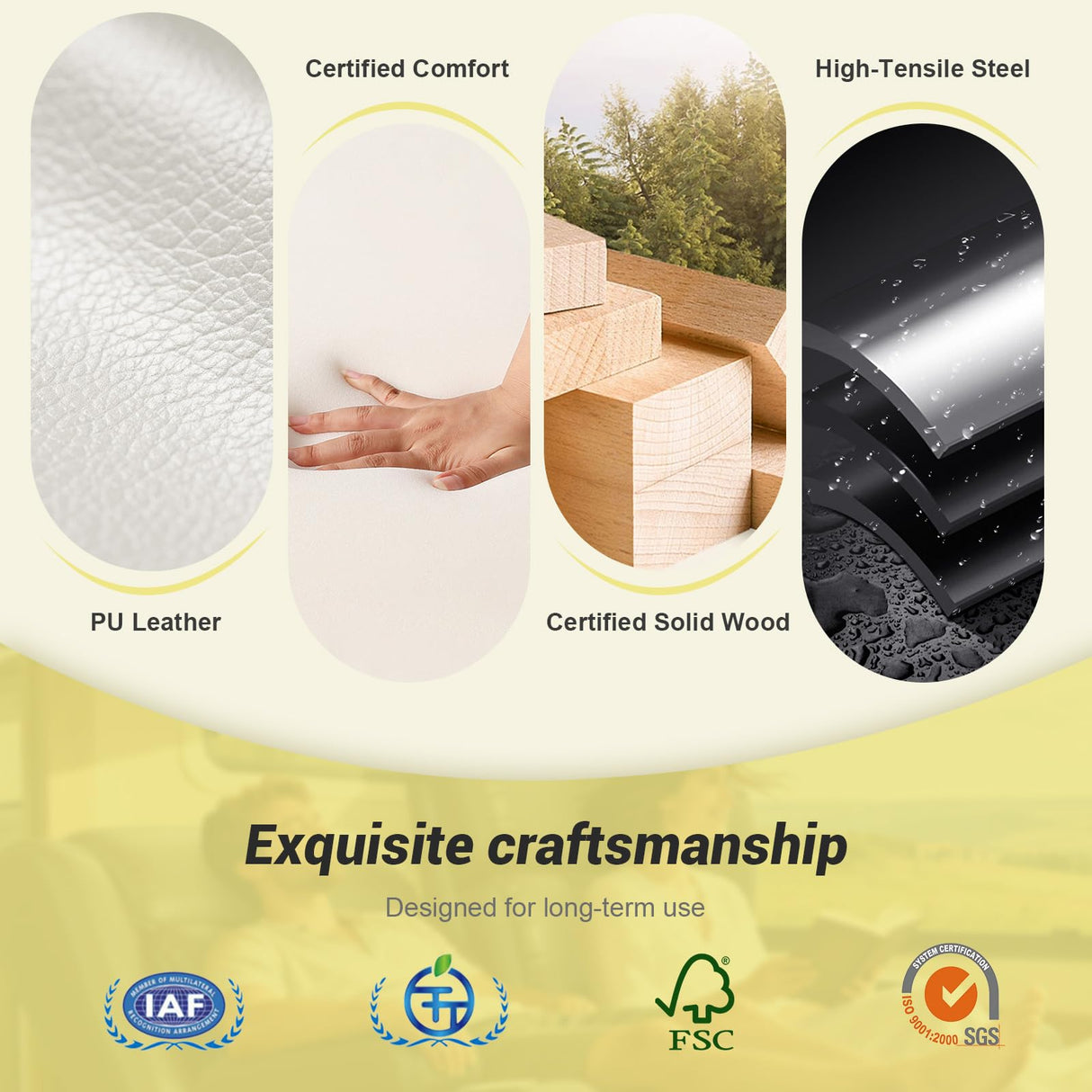 MOSGAT RV Loveseat Recliner Sofa, Reclining Loveseat Home Theater Seating with USB Ports, Cup Holders, Insert Pockets, Wall Hugger RV Recliners for Movie Room, Recline Movie Seats Gaming Sofa, White MOSGAT