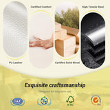 MOSGAT RV Loveseat Recliner Sofa, Reclining Loveseat Home Theater Seating with USB Ports, Cup Holders, Insert Pockets, Wall Hugger RV Recliners for Movie Room, Recline Movie Seats Gaming Sofa, White MOSGAT