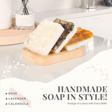 WeInd Large Soap Making Kit - DIY Craft Kit for Adults & Kids - Modern Art & Craft Kit with Soap Base, Melt & Pour Base, Silicon Molds, Soap Cutter, Essential Oils & Fragrances - Handmade Gift WeInd