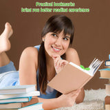 YKING Sprout Little Green Bookmarks Silicone Grass Buds Creative Green Bookmarks, Gifts for Book Lovers Reading, Set of 8 Heetobcos