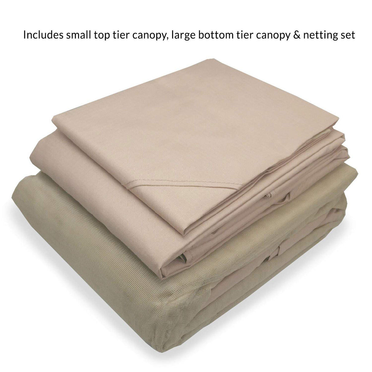 Garden Winds Replacement Canopy Top Cover and Netting Set Compatible with The Wilson & Fisher Jefferies Gazebo - Riplock 350 Garden Winds