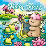 Fairy Fuzz: A Magic Coloring Book for Kids and Adults: 42 Hand-Drawn Illustrations of Magical Animal Fairies to Spark Creativity WoodArtSupply