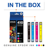 EPSON 410 Claria Premium Ink Standard Capacity Photo Black & Color Combo Pack (T410520-S) Works with Expression Premium XP-530, XP-630, XP-640, XP-7100, XP-830 Epson