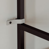 IRONCK Bookcases and Bookshelves Triple Wide 5 Tiers Industrial Bookshelf, Large Etagere Bookshelf Open Display Shelves with Metal Frame for Living Room Bedroom Home Office IRONCK