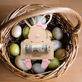 Easter Personalized Money Gift Holder - Bunny Money Holder Easter Gift Card Money Holder for Boys Girls, Hanging Easter Gift Card Holder Gifts V-DECORPARKS
