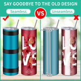 Silicone Bands for Sublimation Tumbler, 30Pcs Elastic Sublimation Paper Holder Sublimation Silicone Rubber Bands Prevent Ghosting Sublimation Tight-Fitting Heat-Resistant for Sublimation Accessories AMDAILY