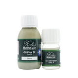 Rubio Monocoat Wood Stain & Finish 65 ft² - Stone | Oil Plus 2C | Quick-Dry, Eco-Friendly Linseed Wood Oil for Indoor Use, Includes Accelerator (Part B) | Protector | 130 ml Rubio Monocoat