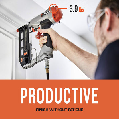 Paslode, Pneumatic Finish Nailer, 515500, 16 Gauge, Air Compressor Powered - WoodArtSupply