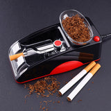 Tiyoha Electric Cigarette Rolling Machine Portable Mini Automatic Roller Maker Plug in Cigarette Injector Roller Fits Rolling Tube of Diameter 0.31"/8mm and Most Rolling Paper(Red) Tiyoha