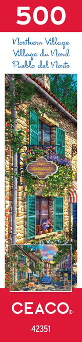 Ceaco - Around The World - Northern Village - 500 Piece Jigsaw Puzzle Ceaco