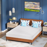 FDW 8 Inch Green Tea Queen Cooling Gel Memory Foam Mattress/Medium-Firm Mattress for Pressure Relief for Kid Adults/CertiPUR-US Certified/Mattress in a Box, Queen FDW