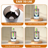 Vodolo Electric Paint Brush Cleaner Machine,Easy Premium paintbrush Cleaner Professional Automatic Spinning Water Color Brush Cleaning Tool Cleanser Machine,Painting Artist Accessories Vodolo