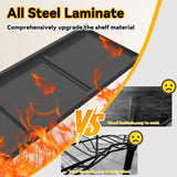 Metallitrend Garage Shelving Units | Heavy-Duty Metal Shelf Storage Rack & Adjustable Garage Storage Shelves Metallitrend