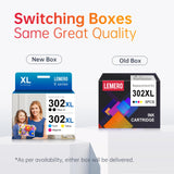 LEMERO Remanufactured Ink Cartridge Replacement for Epson 302 XL 302XL T302XL for XP-6100 XP6100 XP6000 XP-6000 Printer (Black, Photo Black, Cyan, Magenta, Yellow, 5 Pack) LEMERO