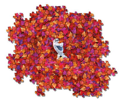 Clementoni Disney Frozen 2 Impossible Jigsaw Puzzle, 1000 Pieces, Made in Italy, Adults’ Puzzles, 39526