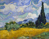 Meecaa Paint by Numbers Nature Landscape Field Tree Artist Kit for Adults Beginner DIY Oil Painting 16x20 inch (No Frame, Nature) Meecaa