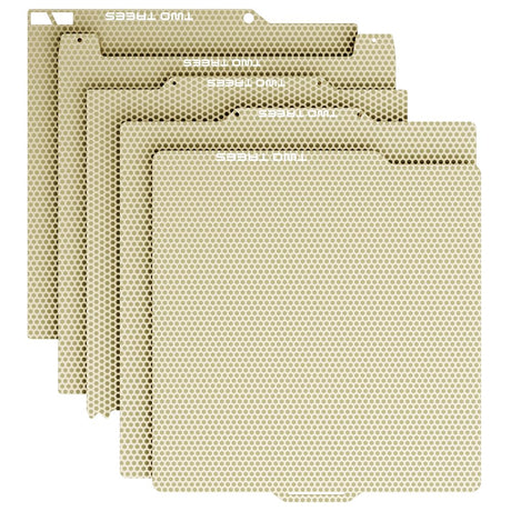 258x258mm Double Sided Flexible PEI Honeycomb Sheet, Smooth PEI Honeycomb Surface for X1/P1P 3D Printer, 3D Printer PEI Plate Removable Platform（1PCS) OUYANG