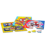 Spidey and Friends Jigsaw Puzzle Set - 3 Pack Spidey Puzzle Bundle with Tattoos and More for Kids Adults (Spidey and Friends Party Favors) Spider-Man