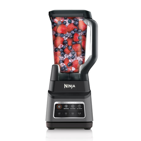 Ninja BN701 Professional Plus Blender, 1400 Peak Watts, 3 Functions for Smoothies, Frozen Drinks & Ice Cream with Auto IQ, 72-oz.* Total Crushing Pitcher & Lid, Dark Grey Ninja