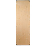 Flash Furniture Fielder 8' Rectangular All-Occasion Birchwood Folding Event Table, Foldable Portable Banquet Table with Wooden Top, Natural/Silver Flash Furniture