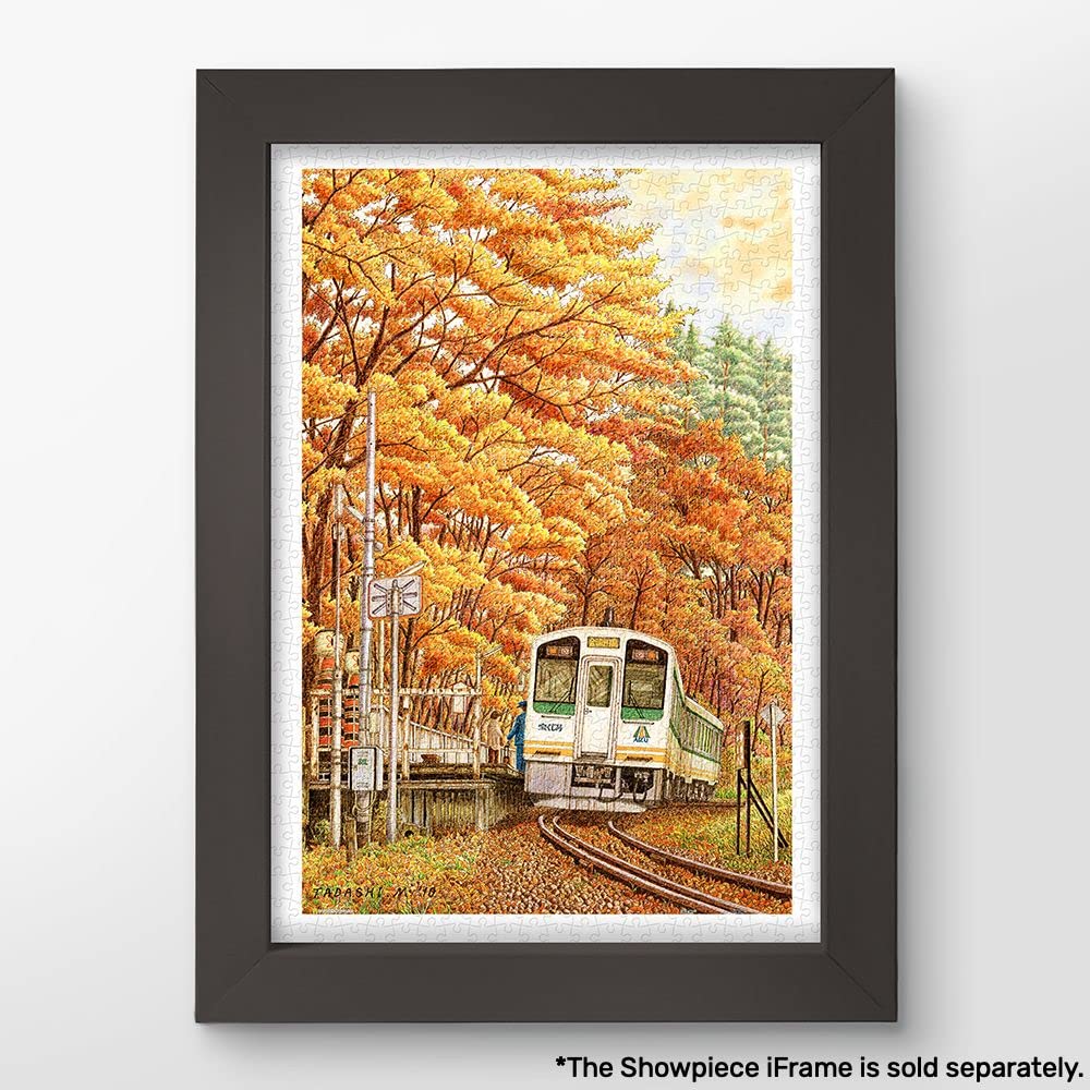 Pintoo Jigsaw Puzzles 600 Piece for Adults - Tadashi Matsumoto - Autumn Romance Beautiful Plastic Puzzle for Home Decor Zero Dust Easy Storage [H2400] Pintoo