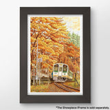Pintoo Jigsaw Puzzles 600 Piece for Adults - Tadashi Matsumoto - Autumn Romance Beautiful Plastic Puzzle for Home Decor Zero Dust Easy Storage [H2400] Pintoo