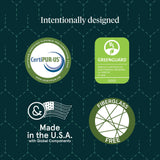 Tuft & Needle Mint Hybrid Medium Plush King Size Mattress in a Box, Cooling Adaptive Foam, Individually-Wrapped Coils, 100 Night Trial, Fiberglass Free, CertiPUR-US, 10-Year Limited Warranty Tuft & Needle