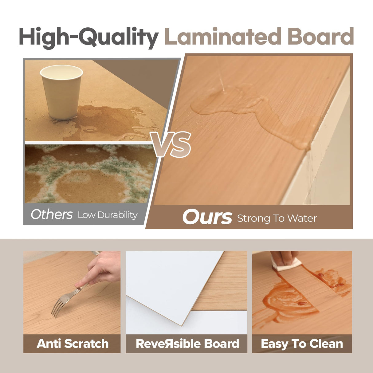 HOMEDANT House 5-Tier Laminated Boltless Metal Shelving Unit Adjustable Storage Utility Rack Heavy Duty Shelves Organization Multipurpose Shelf Kitchen Garage Pantry Closet 1Pack HOMEDANT