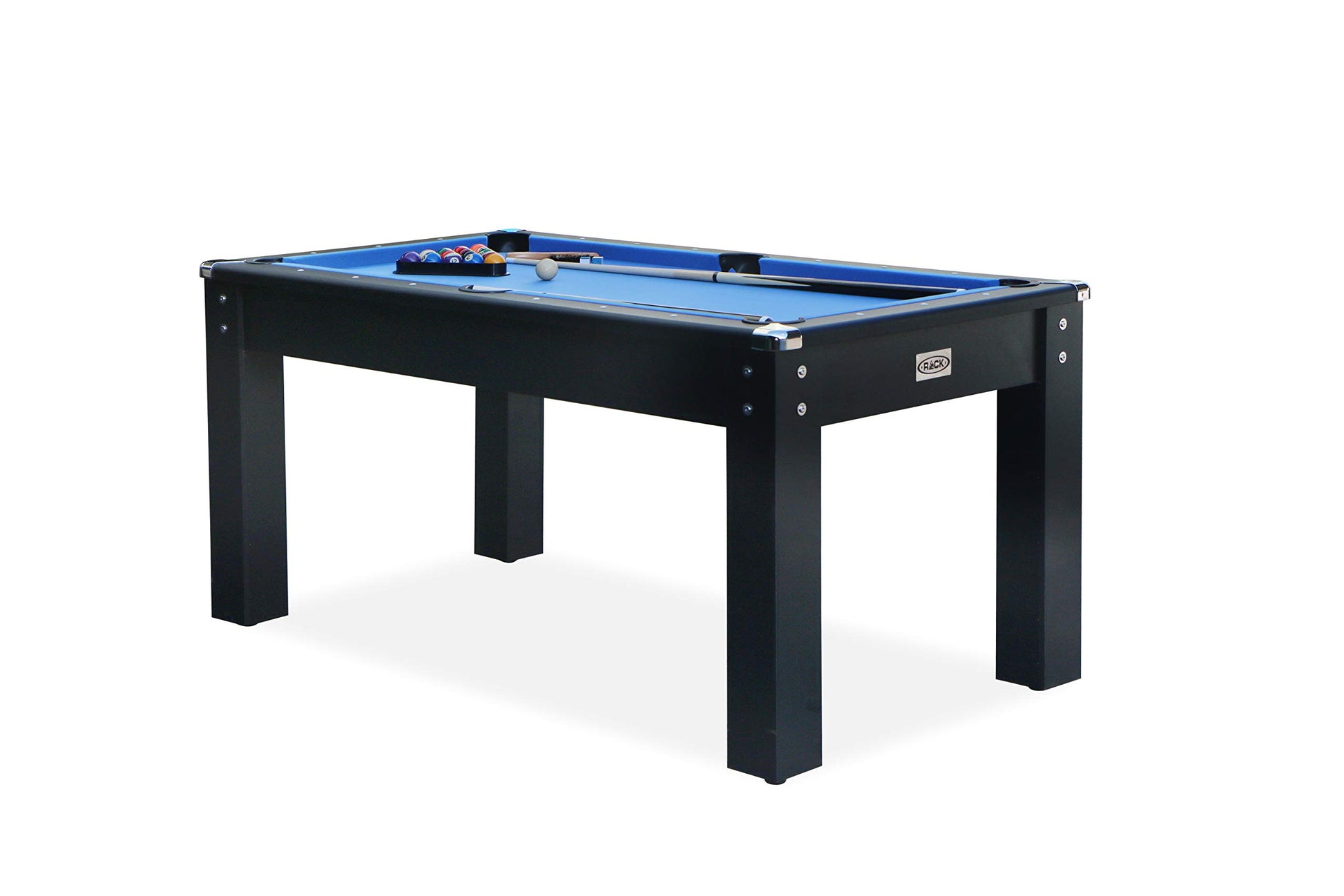 RACK Bolton 5.5-Foot Billiard/Pool Table (Black) - WoodArtSupply