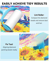 ARTDOT 16 oz Diamond Art Sealer Kits for Adults, Large Capacity Glue as Diamond Painting Accessories and Jigsaw Puzzles Tools ARTDOT