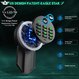 RIFLEWELL 2 Rifle Gun Safe, Digital Gun Safe for Home Rifle and Shotguns, Quick Access Gun Cabinets with LED Light, Rifle Safe with Adjustable Gun Rack and Removable Shelf Riflewell