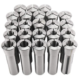 BTSHUB 23pc 1/16-3/4 inches Precision R8 Collets Set Mill Chuck Holder Hardened T.I.R. 0.0006" Lathe BTSHUB