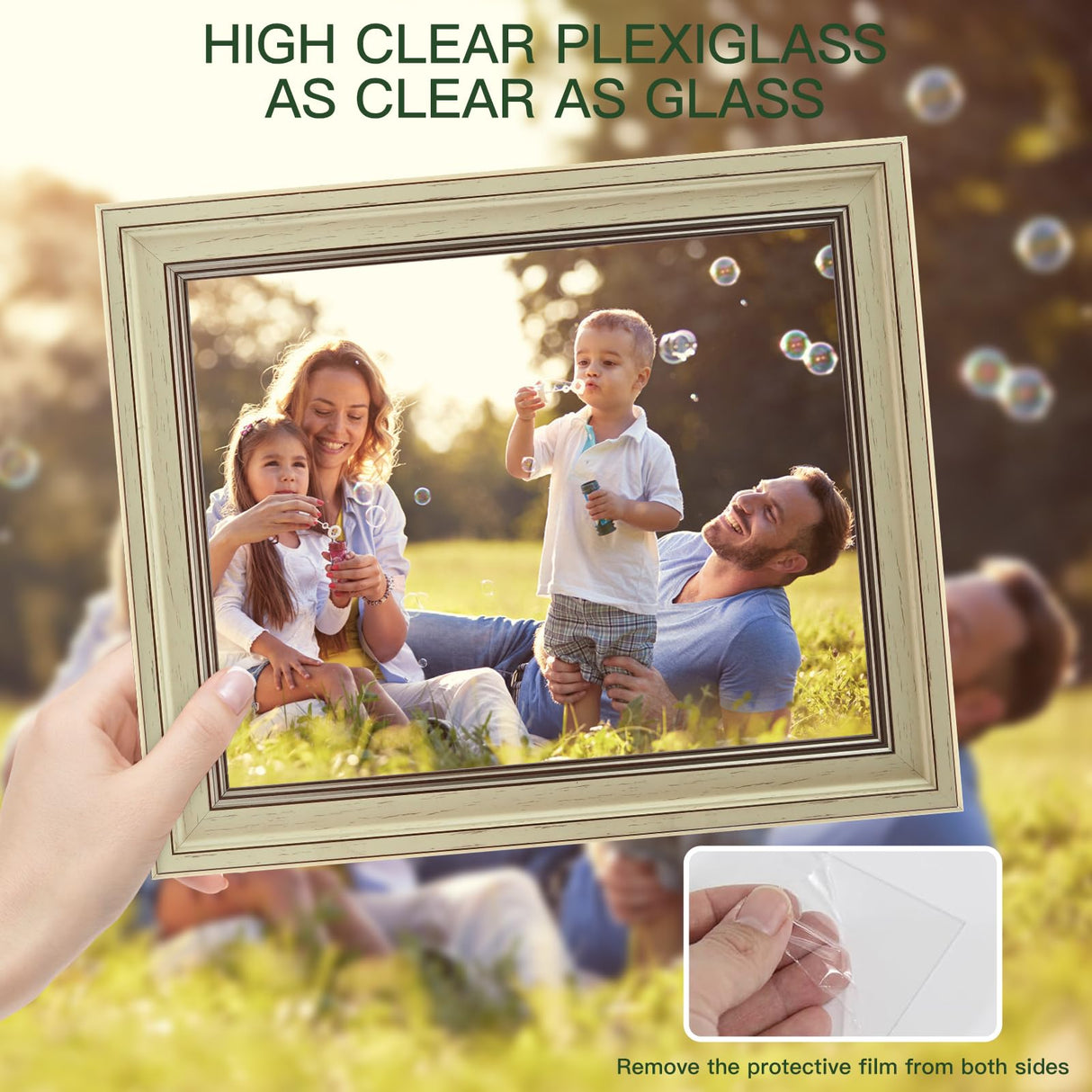 XUANLUO 3 Pack 5x7 Inch Picture Frames Farmhouse Rustic Vintage Distressed Wood Grain Photo Frame with Plexiglass for Table Top Display and Wall Hanging XUANLUO