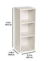 ClosetMaid 8987 Stackable 3-Shelf Organizer, White ClosetMaid