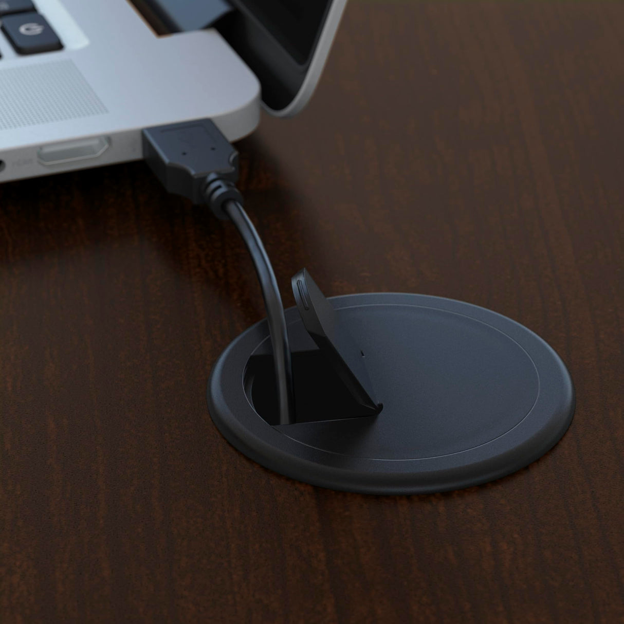 Bush Business Furniture Series C 72W Bow Front Office Desk in Mocha Cherry, Large Computer Table for Home and Professional Workplace Bush Furniture