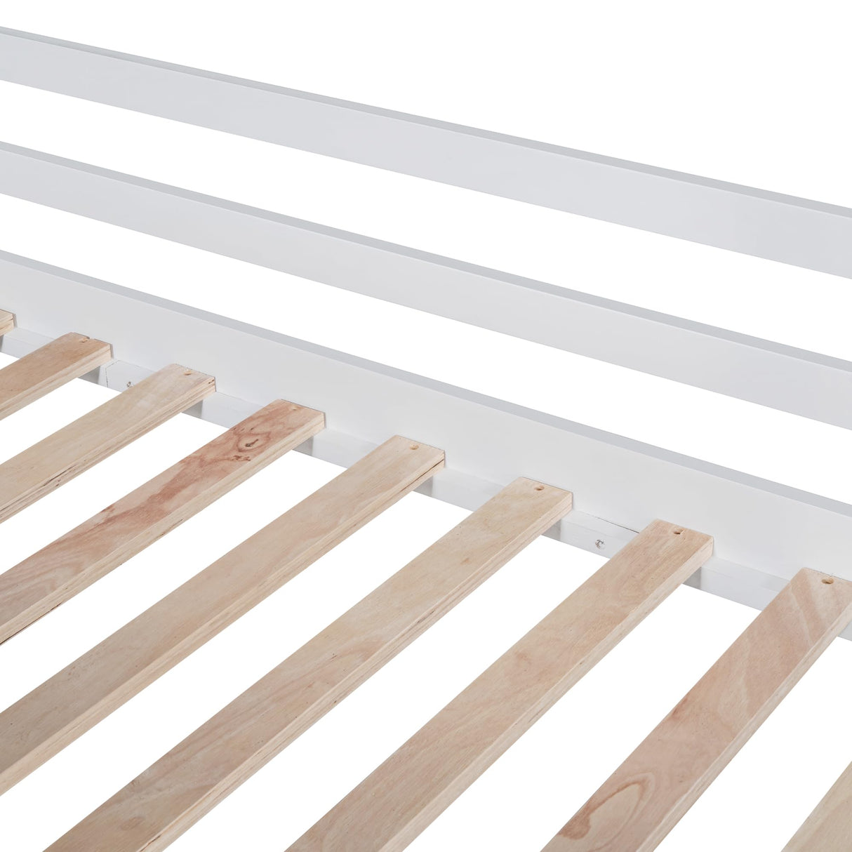 Bellemave Twin Loft Bed with Slide and Ladder, Kids Loft Bed with Decorative Chalkboard and LED Light, Low House Loft Bed for Kids, Girls, Boys(Twin White) Bellemave