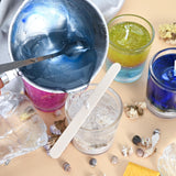 JCOOS Candle Making Kit, DIY Jelly Wax Melts, Candle Jars, Candle Making Kit for Adults, 1.5 lb Gel Wax for Candle Making, Candle Wick, Dried Flowers, Conch, Sand, Candle Dye, Crafting Gifts for Women Jcoos