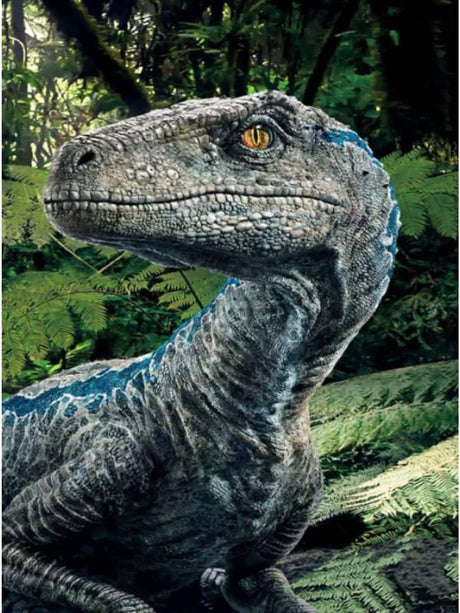 QAZWSX 5D Diamond Painting Kits for Adults Kids, Wild Animal Diamond Art Dinosaur Kits Full Drill Paint with Diamonds for Gift, Wall Decor 12X16 Inch QAZWSX