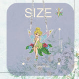 TDFERAN Diamond PaintingPendant Diamond Art Jewelry DIY Fairy Diamonds Art Decoration Kit Garden Window Pendant, Gem Art Hanging Wall Home Window Decoration Adult Digital Painting Crafts TDFERAN