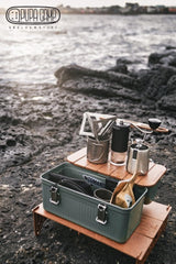 Generic Stanley Lunch Box Accessories for 10qt, 9.5L PUPACAMP Handmade Wood Table (Single Lantern Hanger Kit), Natural, st-pupa-01 Generic