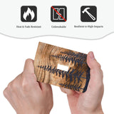 Rustic Pine Tree Wood Grain Light Switch Cover 1 Gang Single Toggle Brown Farmhouse Decorative Wall Plate Electric Faceplate For Kitchen Bedroom Bathroom (Plastic) Wyehjut