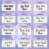 Custom Wood Sign Prsonalized Text Business 3D Home Decor, Personalized Rustic Plaque Board Hanging Wooden Name Sign for Wall Art, Customized Signs Plank Decoration Gifts for Wedding Family Farmhouse Kitchen, Round PFTPOW