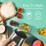 SAEUYVB Natural Soy Candle Wax and Soy Candle Wax for Candle Making - 2 lbs Soy Wax for Candle Making,Premium Soy Candle Wax.20 Candle Wicks, 20 Wick Stickers, and 2 Centering Devices SAEUYVB