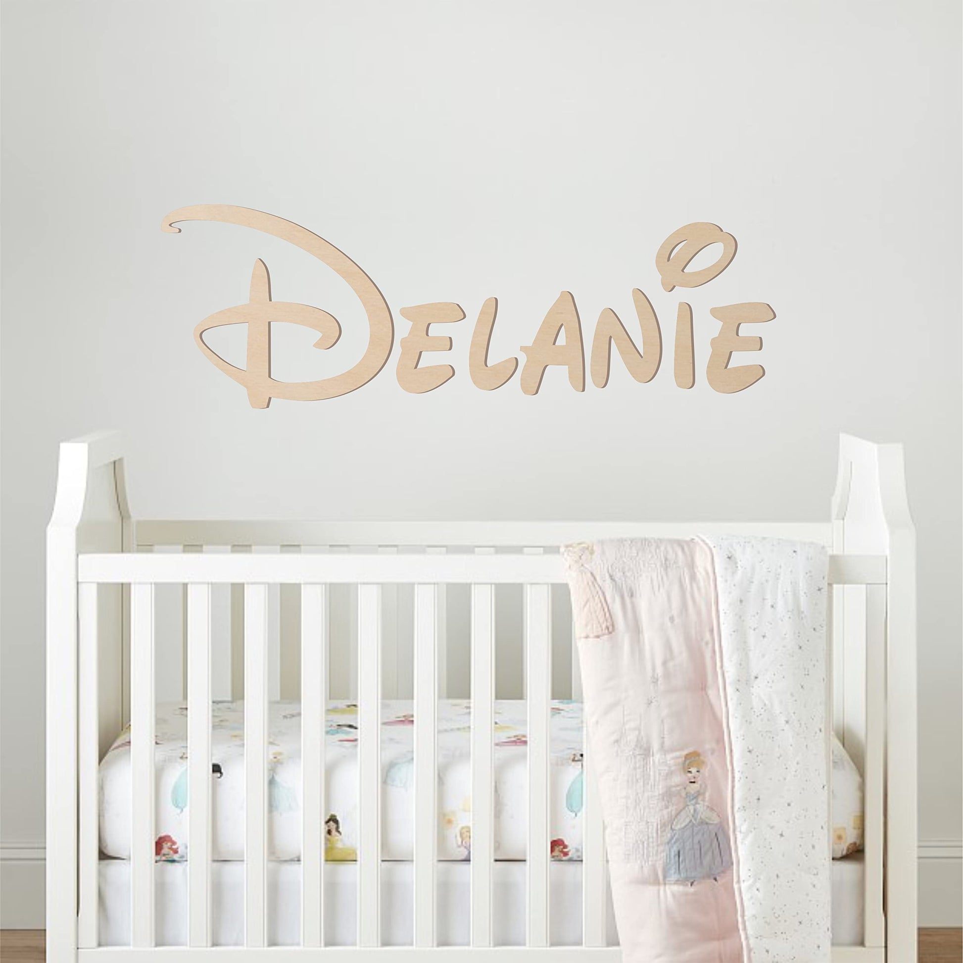 Wood Name Sign, Wood Letters, Custom Name Sign, Name Sign for Nursery, Baby Name - WoodArtSupply